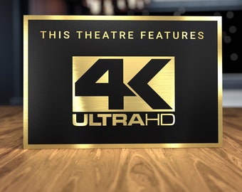 4K Ultra HD Heimkino Zeichen