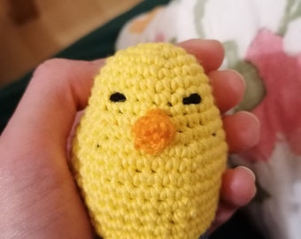 PDF crochet pattern for a chick egg warmer, Easter gift, Easter decoration, Easter, gift, decoration, egg, chick