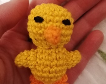 PDF crochet pattern for a little chick as a gift, cuddly toy, toy, pendant (with pictures, German, English)