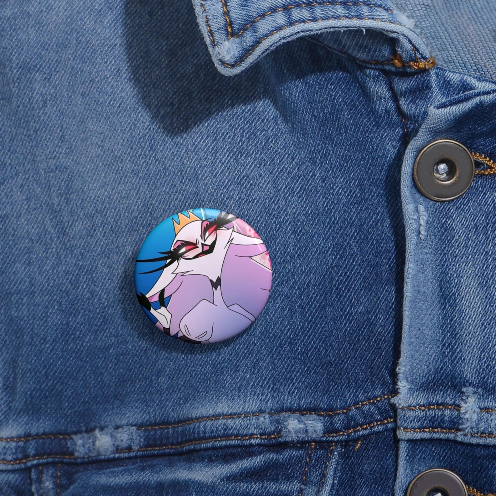 Stella Helluva Boss Pin | Goetians Villainess Cat Queen Enamel Style (1 ...