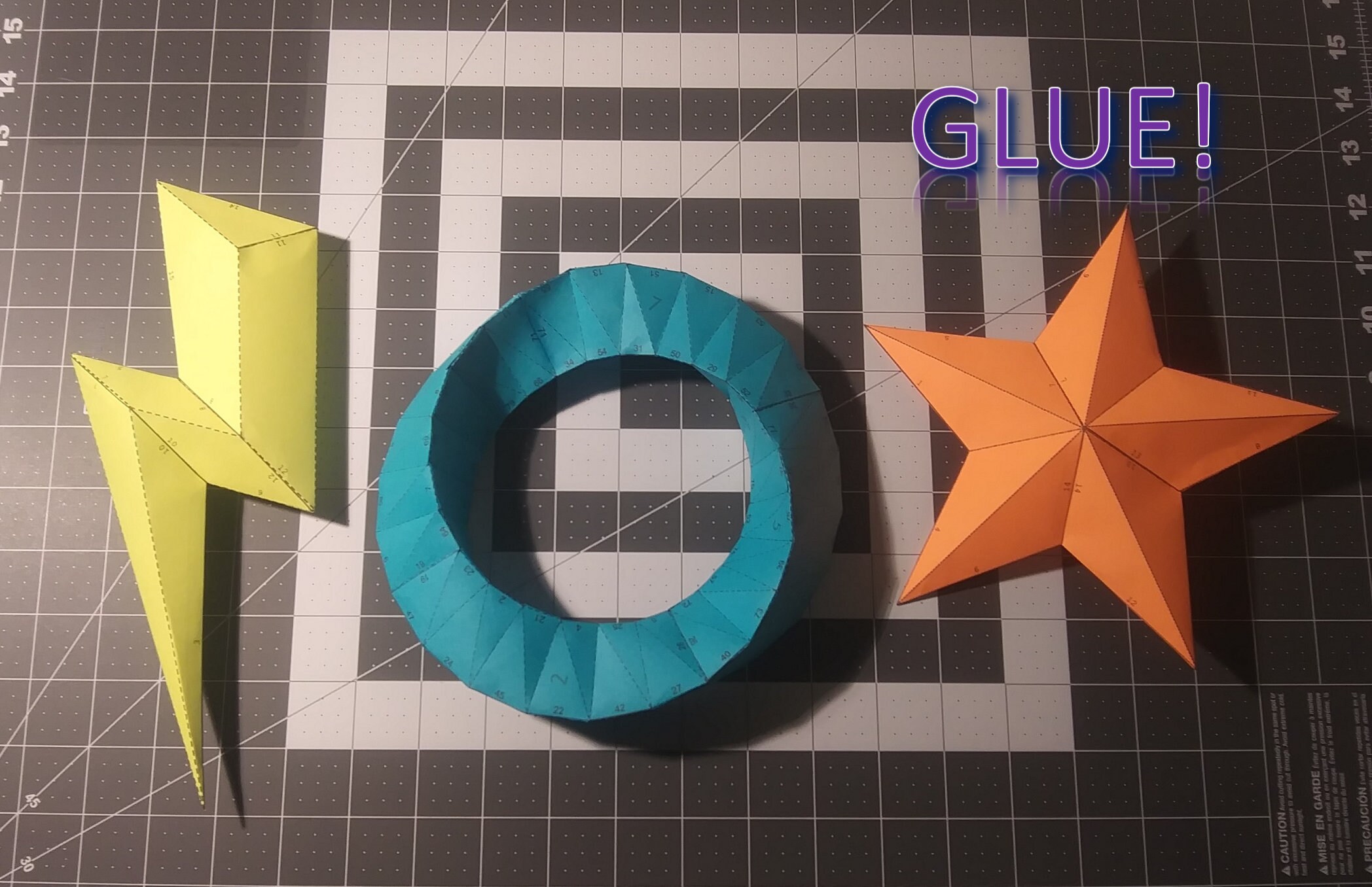 Geometric Handcraft Geometry Pack 2 - PDF SVG DIY Papercraft Patterns for 6 Awesome ...