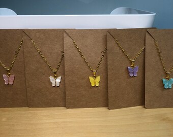 Download Butterfly Necklace Etsy
