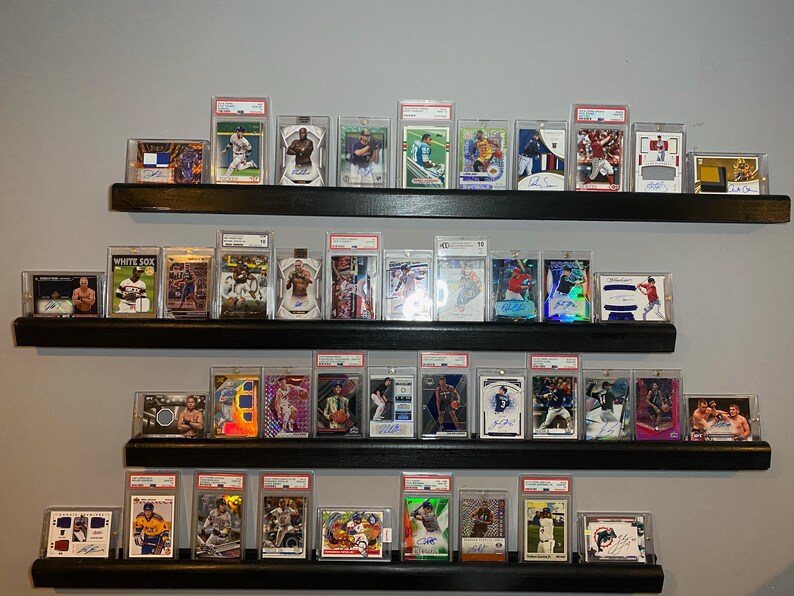 Sports Card Display Wall Shelf Etsy UK