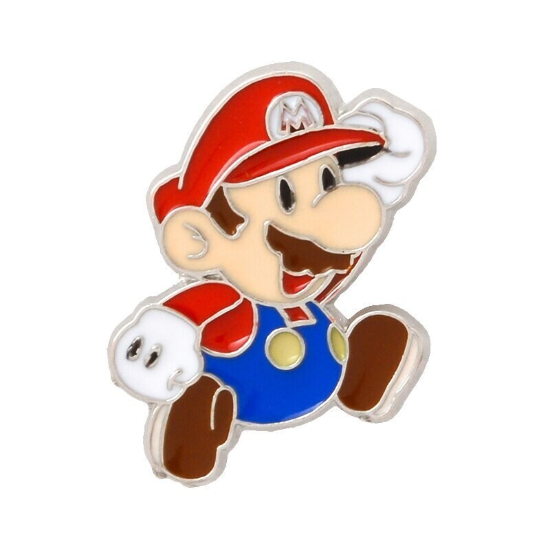 Super Mario Enamel Pins Popular Video Game Lapel Pins Etsy