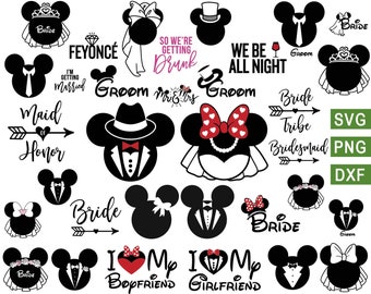 Download Disney Wedding Svg Etsy