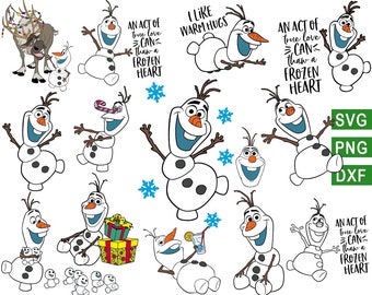 Download Olaf Svg Etsy