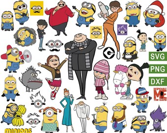 Despicable Me Svg Etsy
