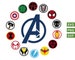 Superhero Svg, Super Hero Logo svg, Superhero Characters, Marvel svg, Avengers svg, Superhero Cricut, Silhouette, Cut File, svg, dxf, png 