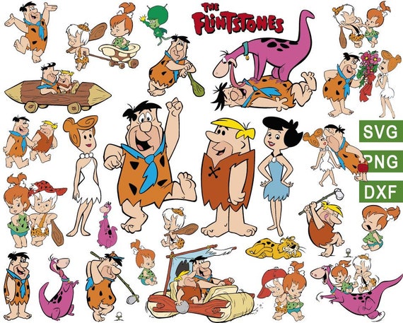Flintstones Svg Bundle the Flintstones Svg Bundle - Etsy UK