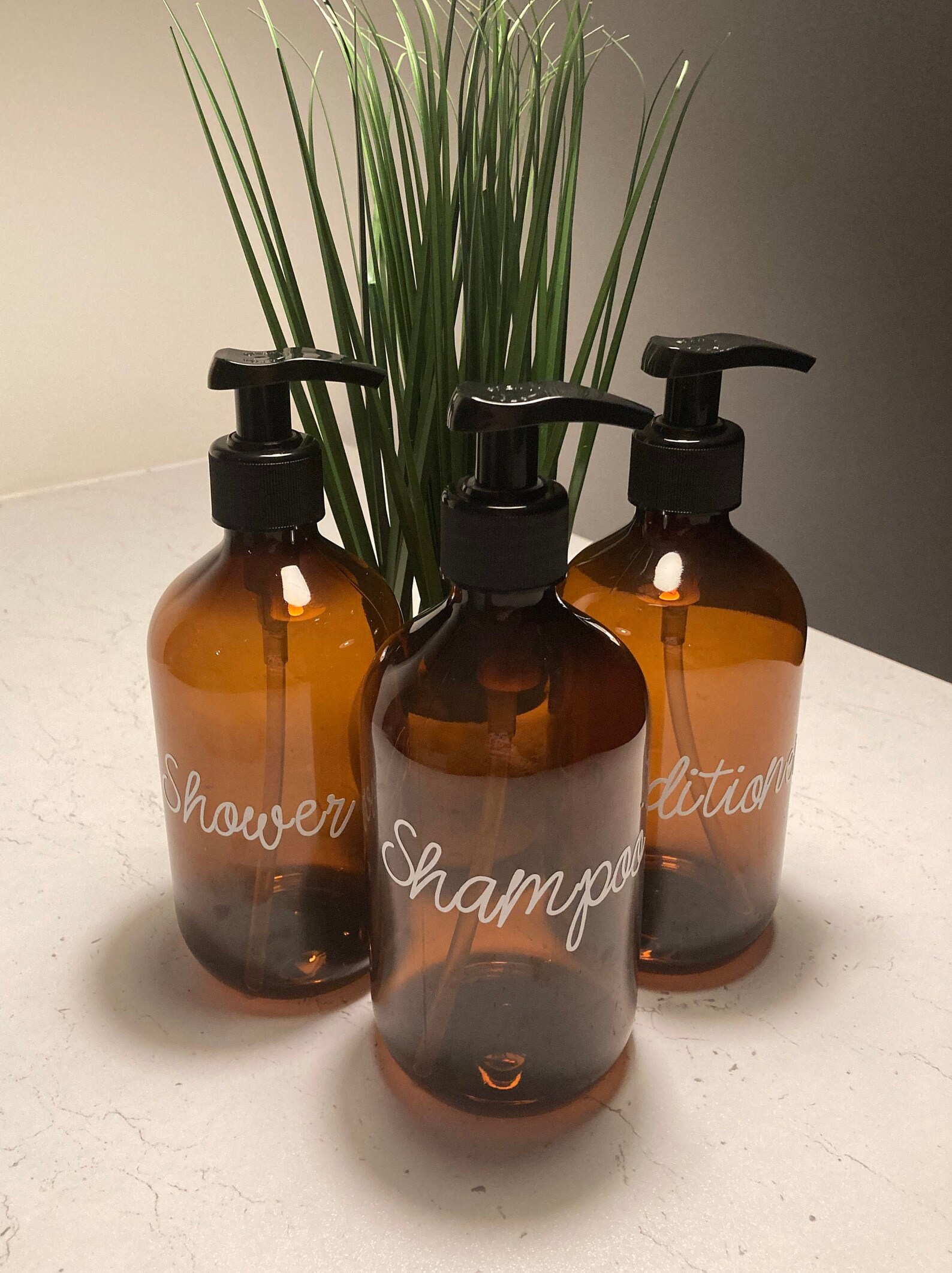 Download Pump bottles Amber personalised | Etsy