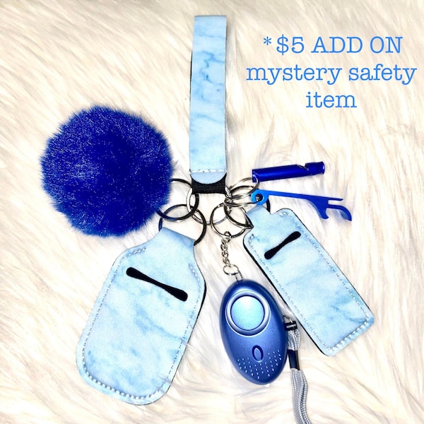 Safety Keychain Set Etsy