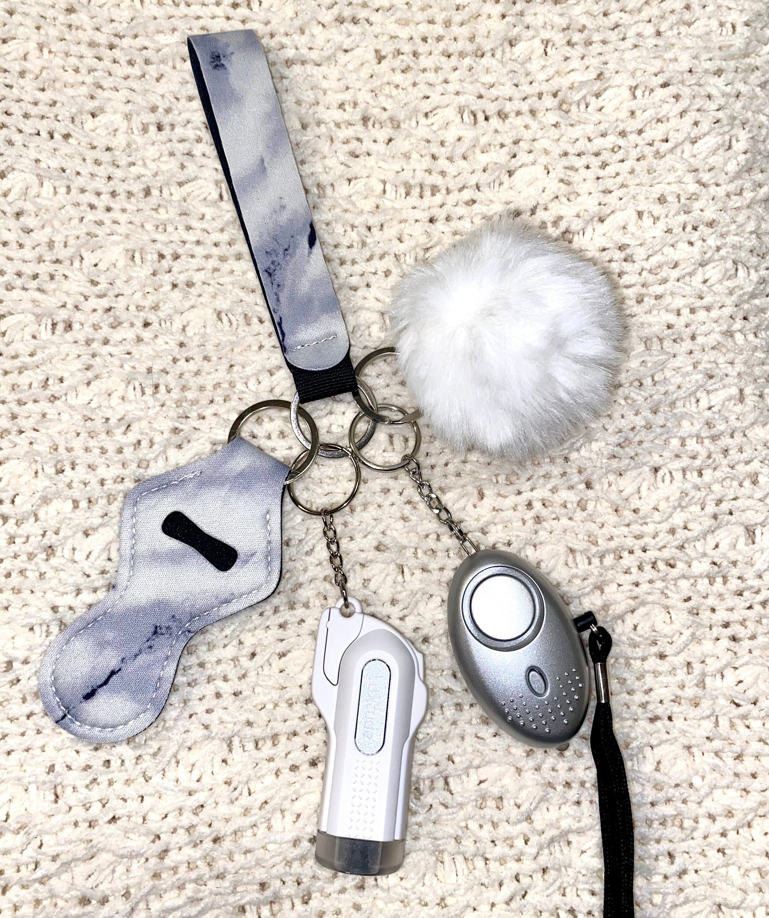 Safety Keychain Keychain for women Protection Keychain Car Etsy