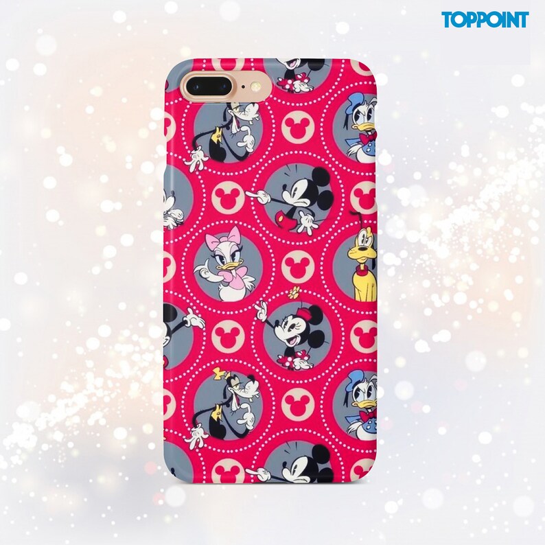 Mickey Mouse Iphone 14 Pro Case Disney Iphone 11 12 Case Case Etsy