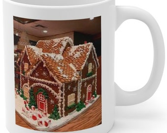 Mug gift Gingerbread house Christmas gift home decor for her him