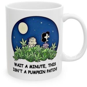 Funny Marijuana Ceramic Mug Gift