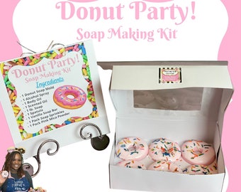 Donut Party Soap Making Kit