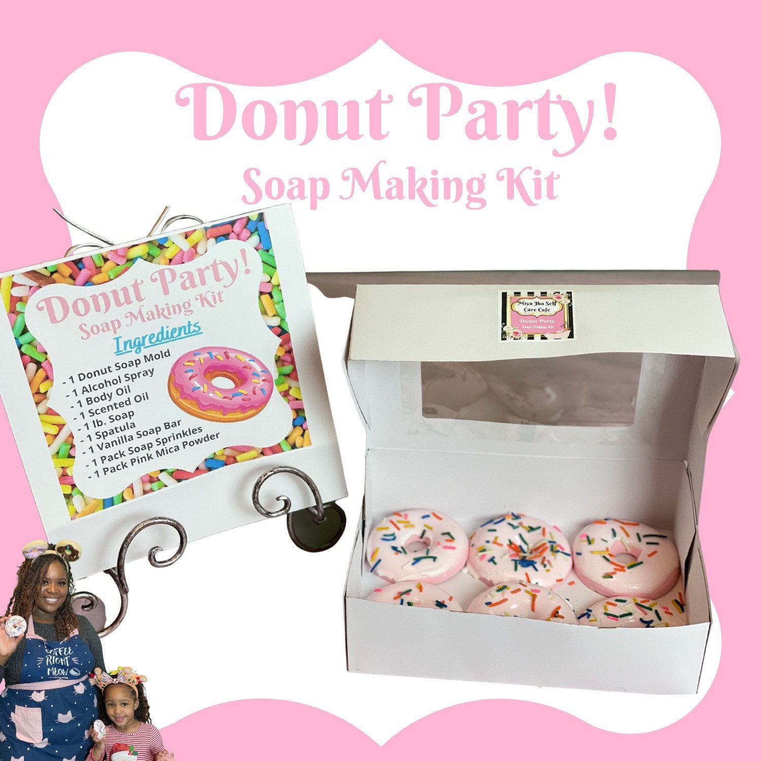 Donut Party Soap Making Kit 