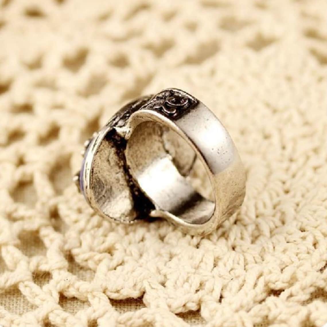 Ring Vintage Style Vampire Ring Men Ring Female Ring Gift Etsy