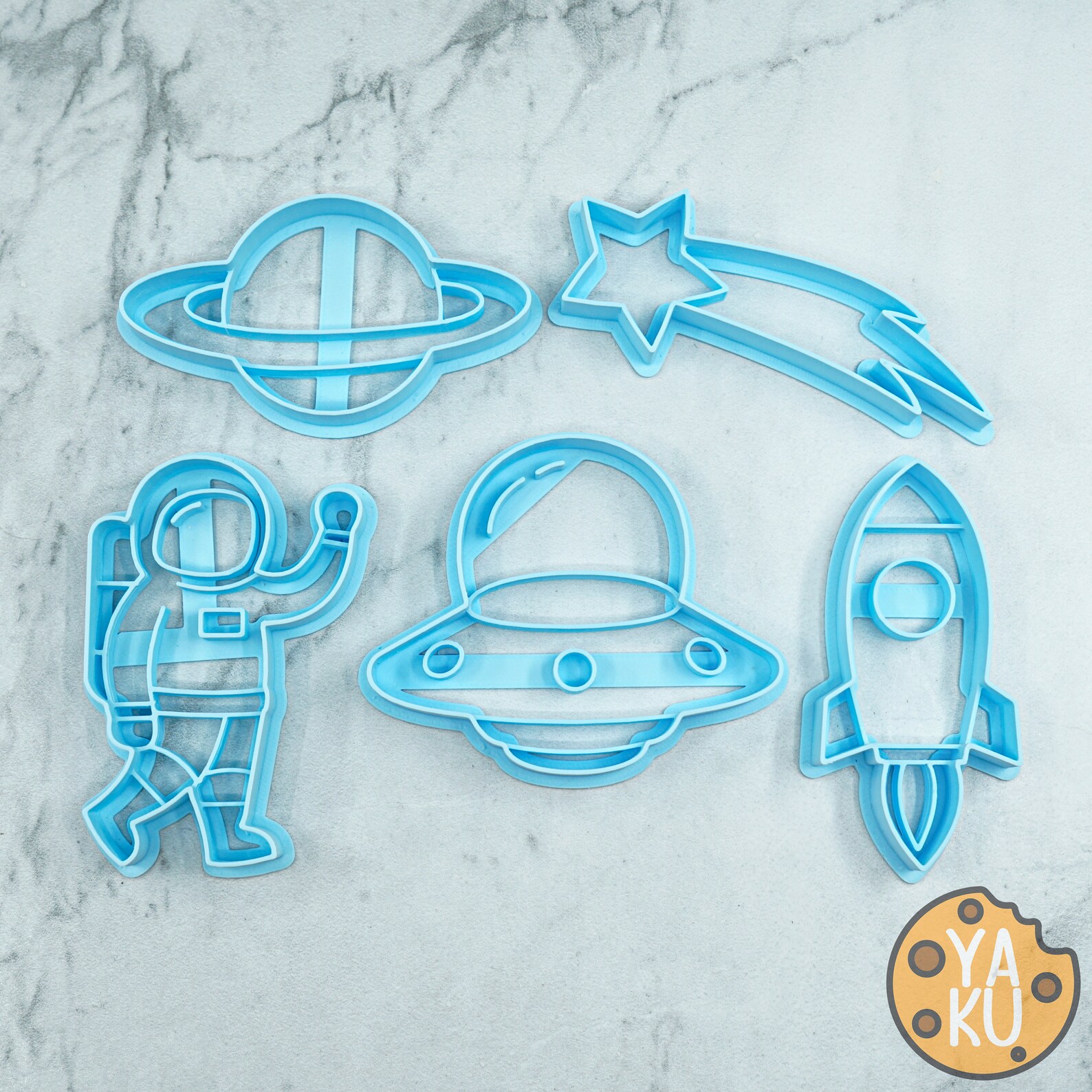 Outer Space Cookie Cutter Set or Fondant Cutter and Clay - Etsy
