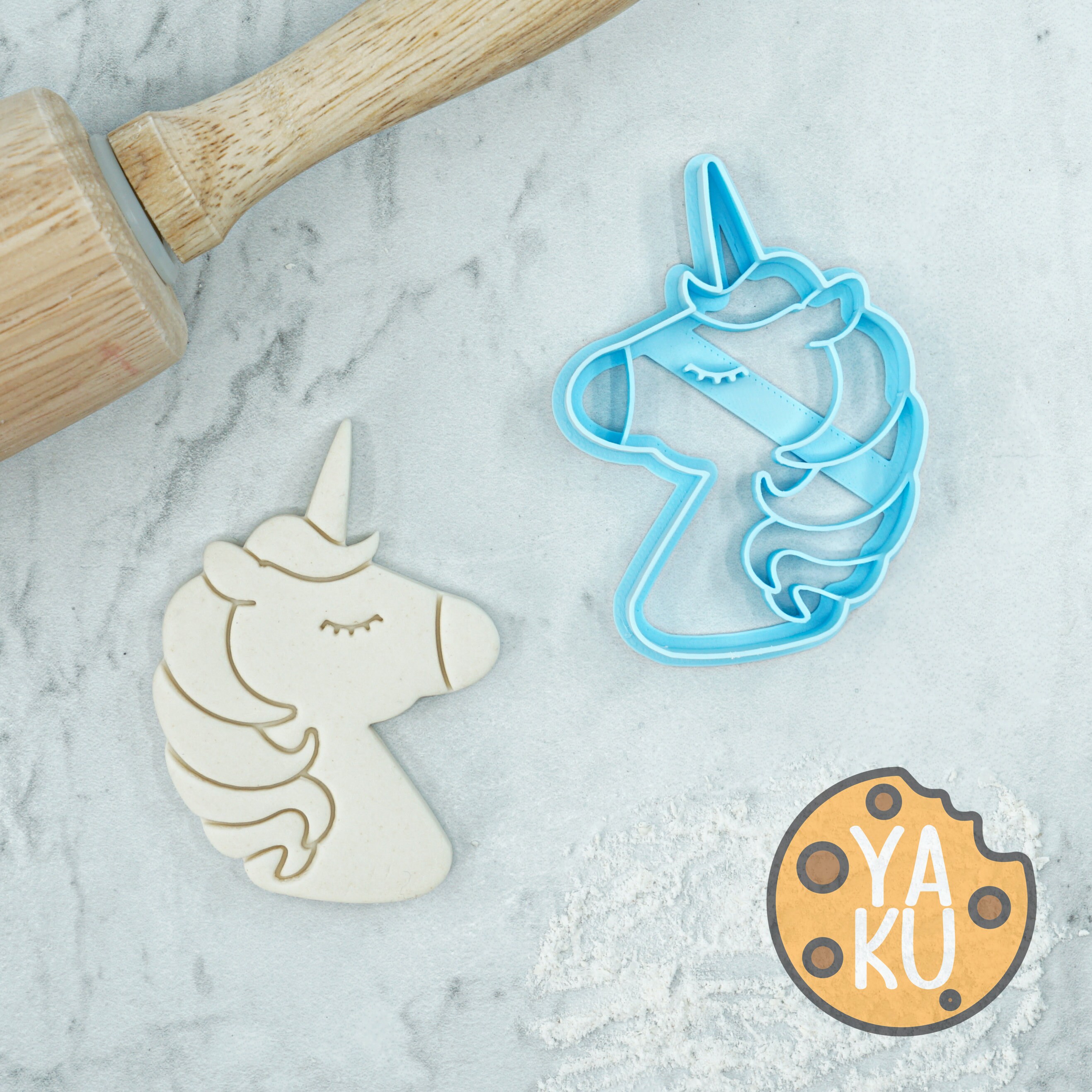 Clay Cookie Cutter Play Dough Unicorn Sitting Fondant Paper, Party