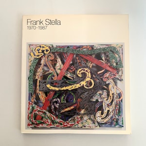 Frank Stella, 1970-1987, Livro de Exposição do MoMA NYC (Livro de Arte Vintage)