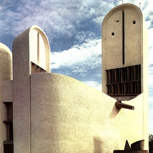 Le Corbusier par Carlo Cresti, 1970 (livre d'architecture vintage)