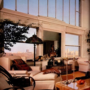 Architectural Digest: Celebrity Homes II, 1981 (70s 80s Interior Design Book, Roy Lichtenstein, Alexander Calder, Fred Astaire)