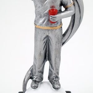 Beer Pong Trophy Resin Figure