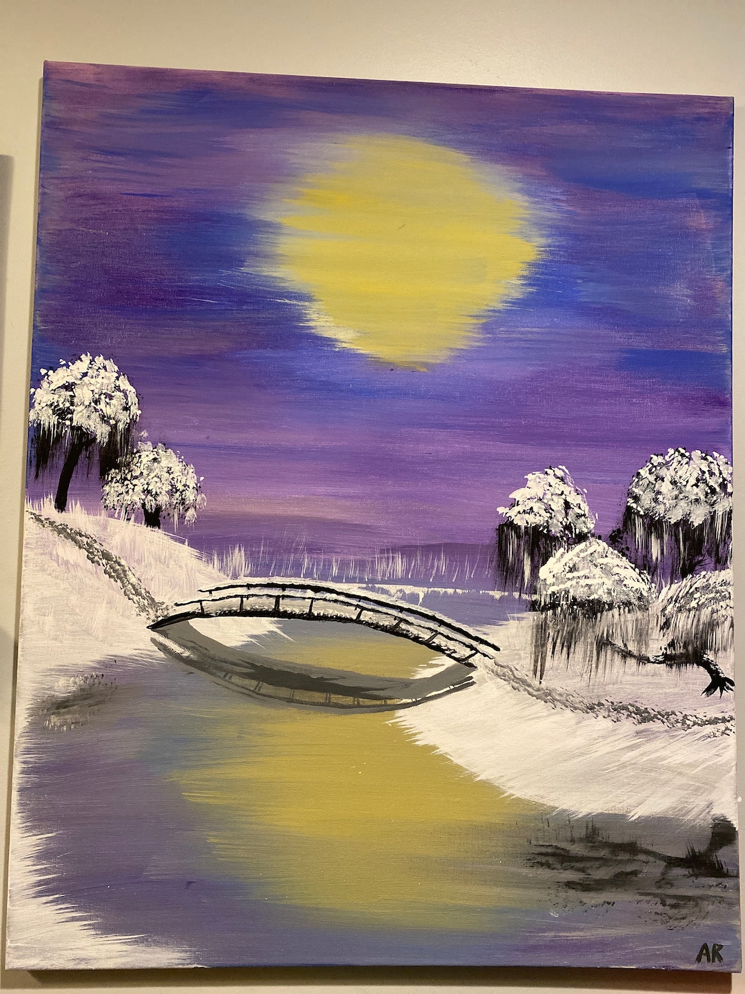 Calm, Beautiful, Peaceful Painting Etsy