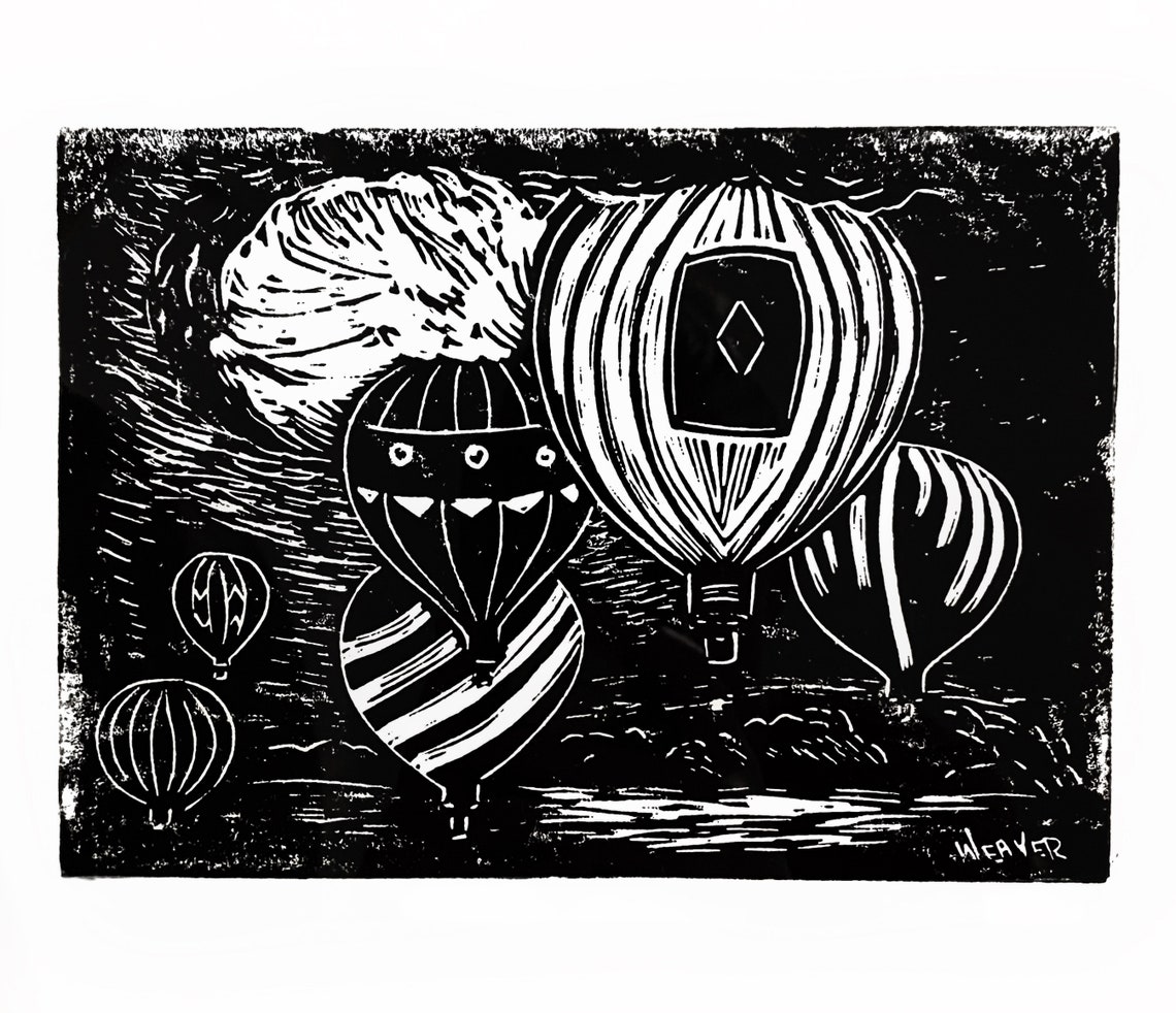 Hot Air Balloons Etsy