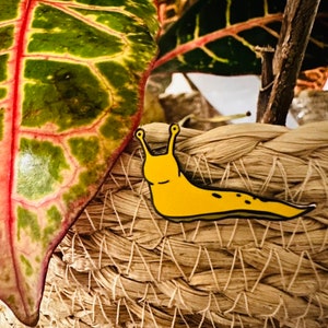 Banana slug pin