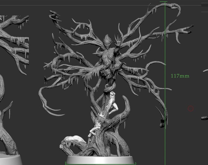 Mutated Cursed Splinter Mini Monster Mayhem Evil Tree | Etsy