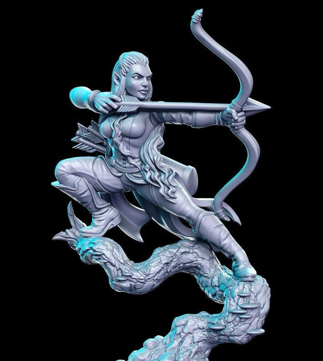 Tauriel Elven Archer LOTR Lord of the Rings Female Ranger Etsy