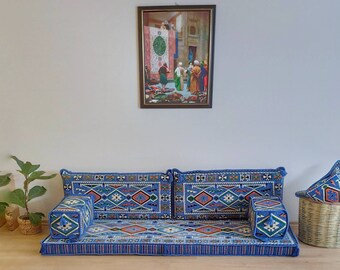 Details about   Oriental Sofa Corner Set PillowCase HOOKAH Lounge Couch Handwoven BLUE ANATOLIA 