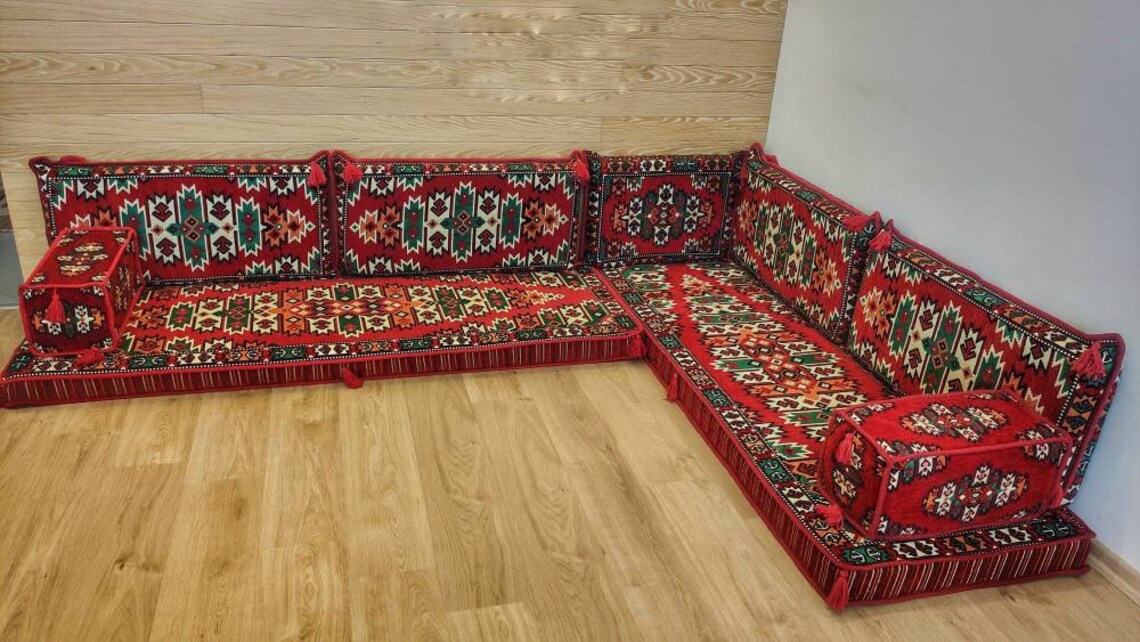 Sofá de esquina grande asientos de esquina suaves sofá de | Etsy