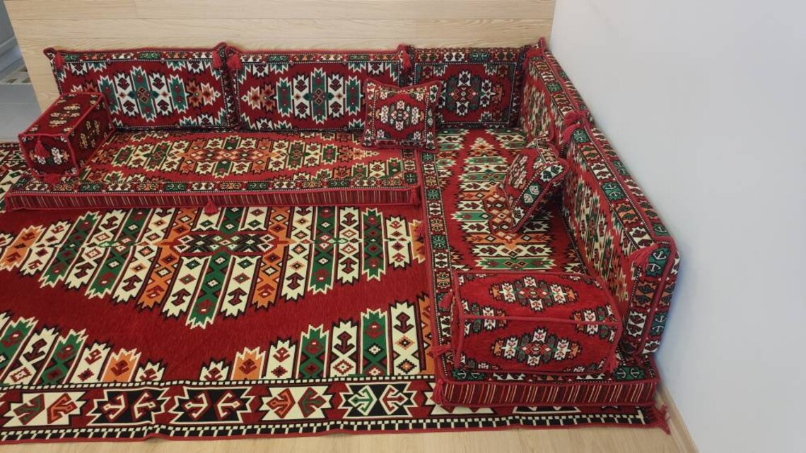 Sofá de esquina grande asientos de esquina suaves sofá de | Etsy