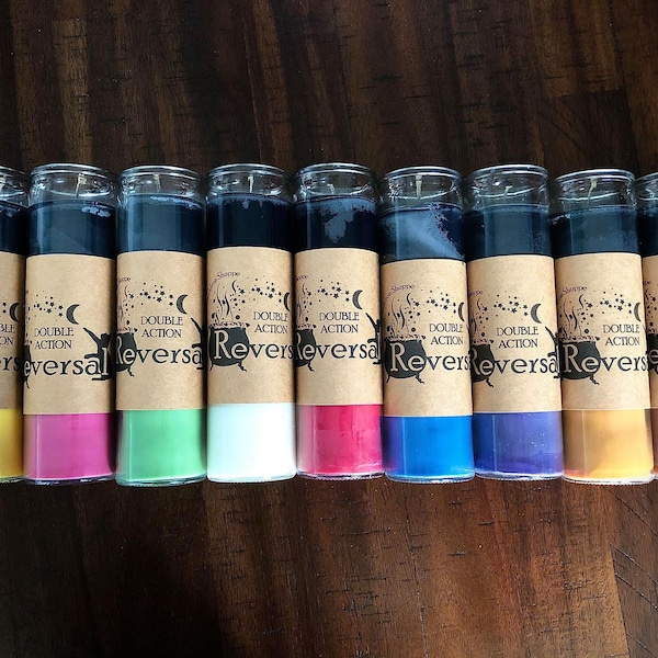 Double Action Reversible Candles Etsy