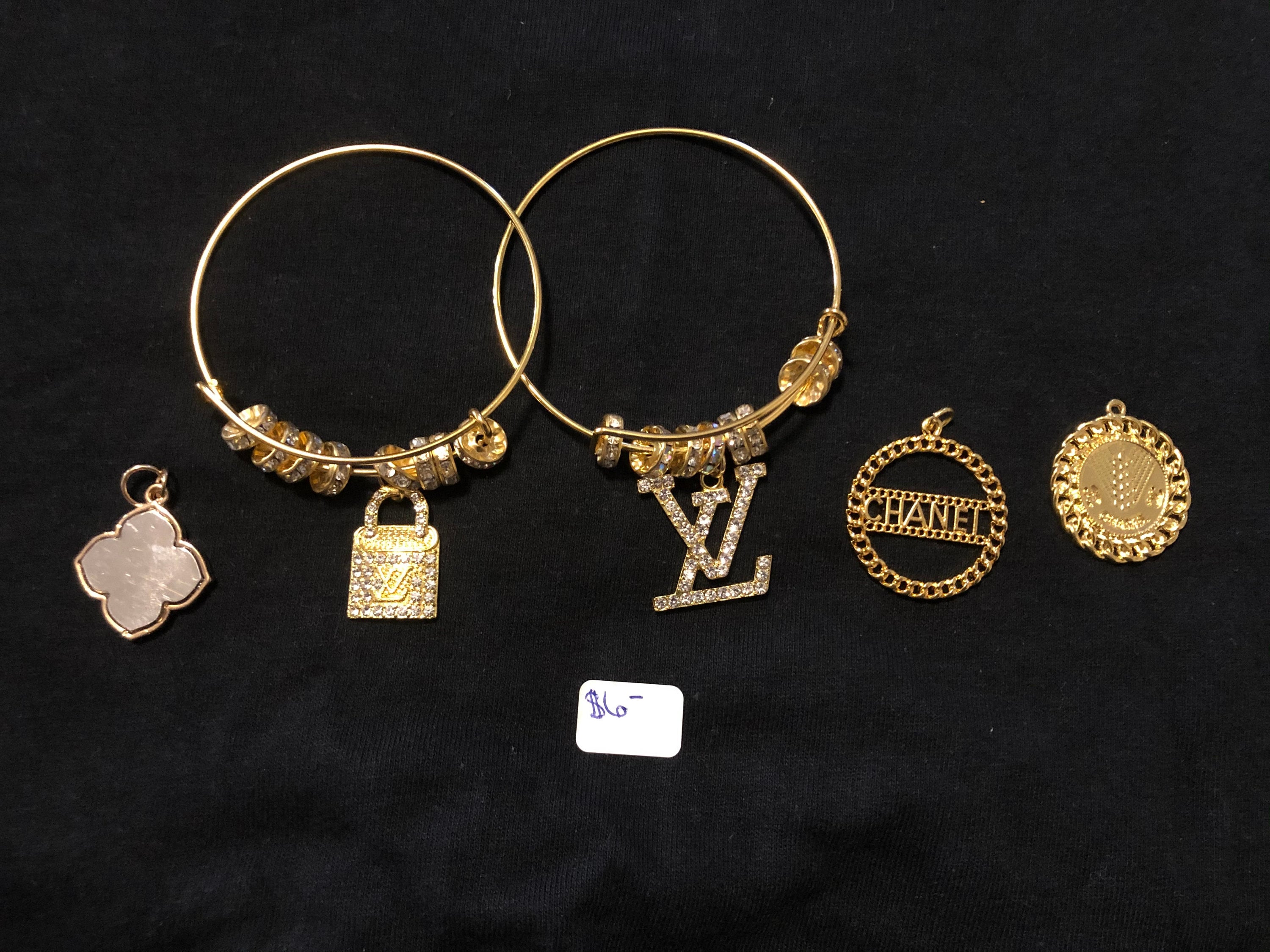 Bangle charm bracelets Etsy