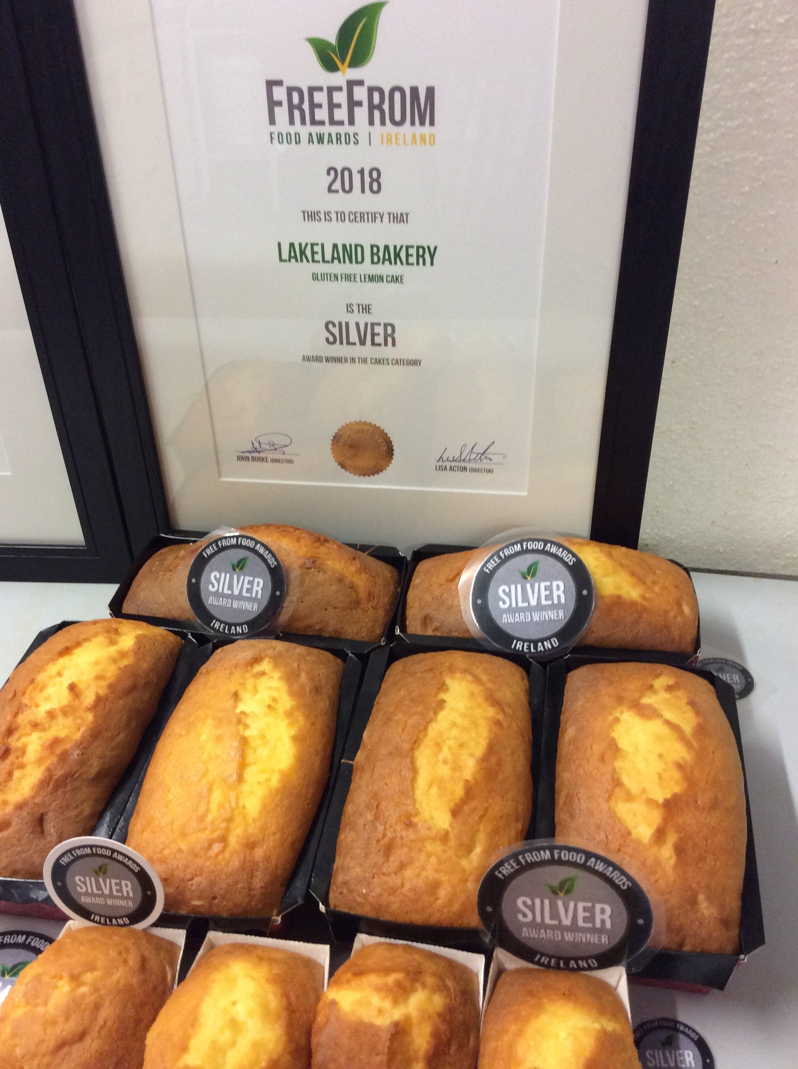 Lakeland Bakery Gluten Free Lemon Drizzle Cake. Irish Etsy