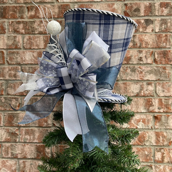 Top Hat Tree Topper Etsy