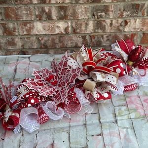 Christmas Garland, Gingerbread Man Garland, Fireplace Decor,  Christmas Decor, Mantle Decor, Staircase Decor, 57”