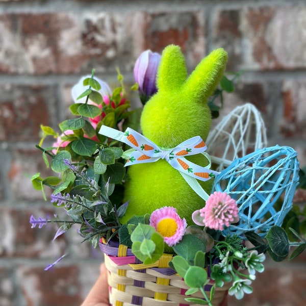 Easter Centerpiece Decor Easter Bunny Tabletop Decor Easter Gift