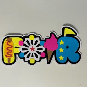 Fair Plakboek Titel Accessoire Handgeschept papier gestanst