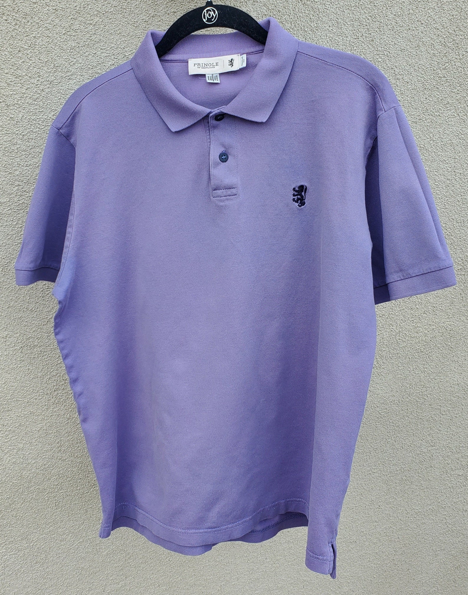 Pringle of Scotland Polo/Golf Shirt M Lilac | Etsy