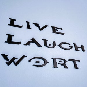Custom Halo Display Letters - Create Your Own (Multiple Colors)