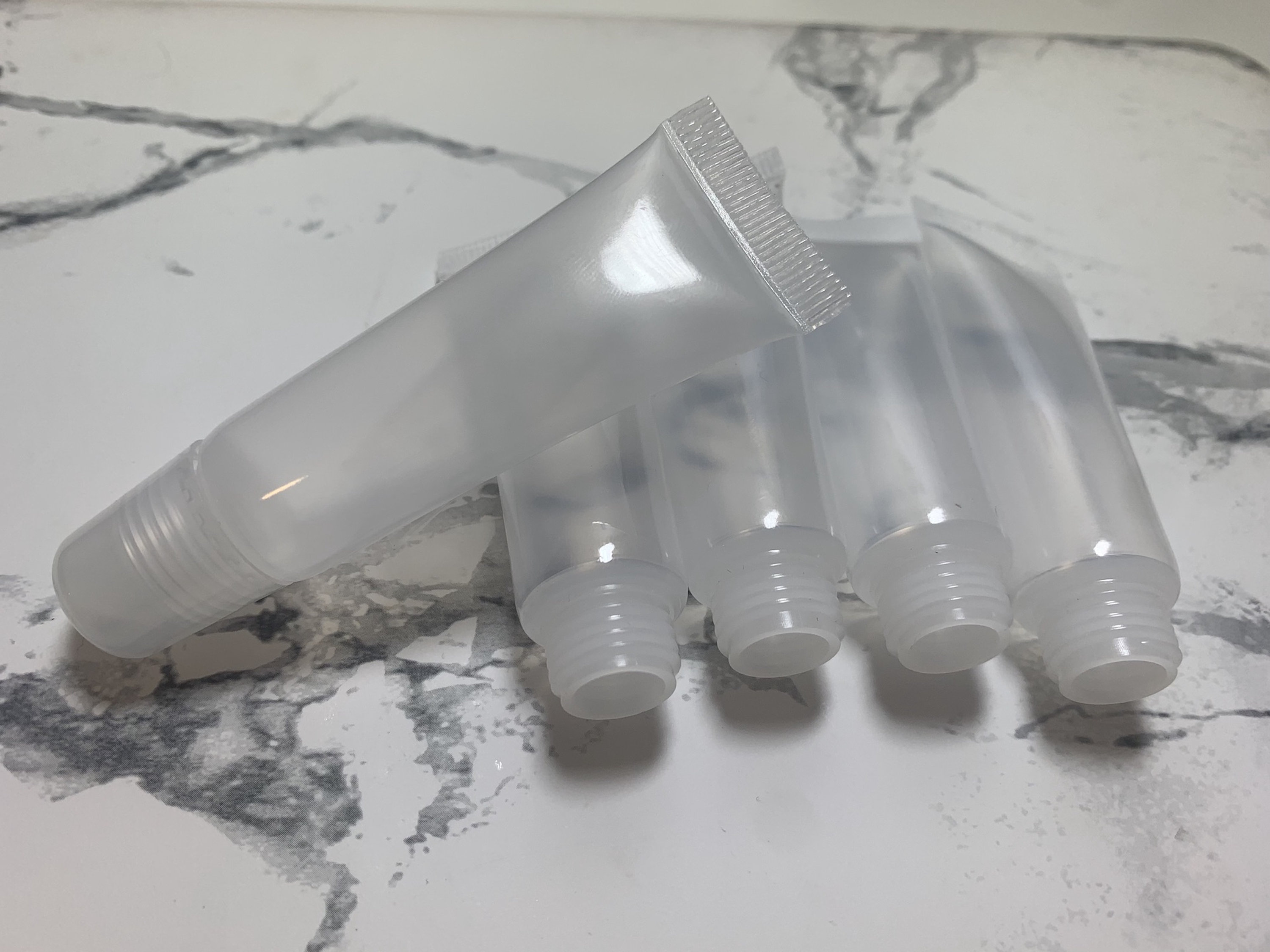 10ml Empty Squeeze Tubes Clear cap Pack of 10 Etsy