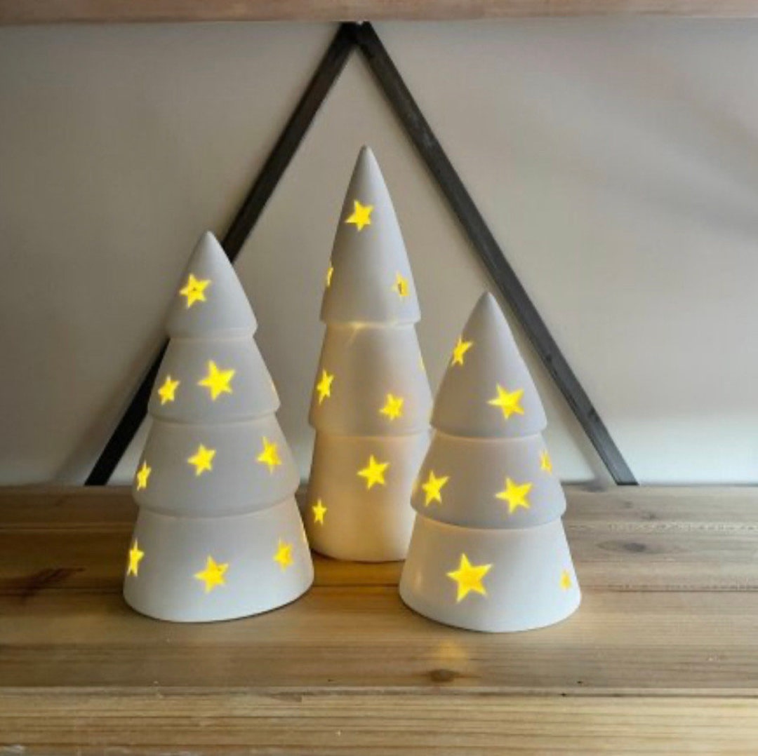 Star Ceramic Christmas Tree Etsy UK