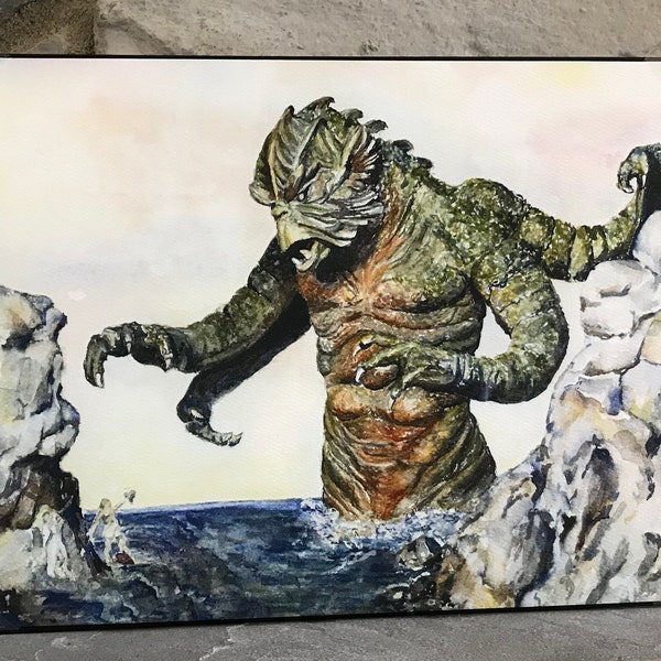 Kraken Print - Etsy