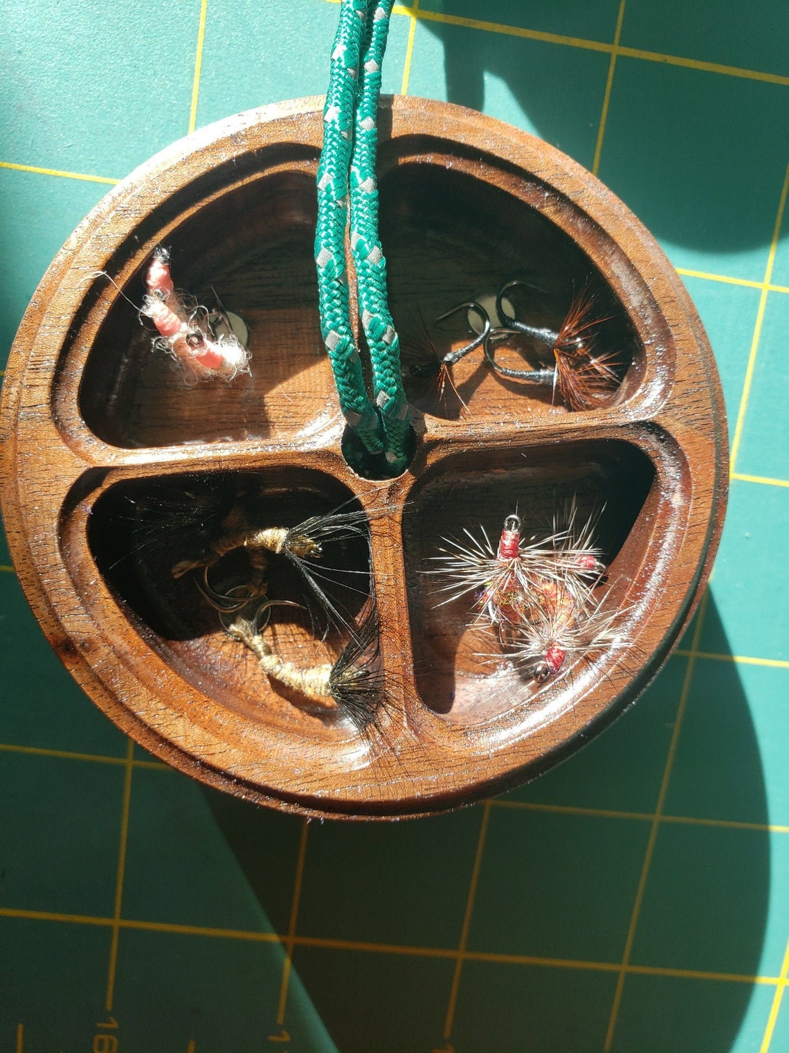 Tenkara fly box minimalist with fly assortment. Etsy