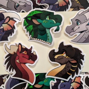 LIMITED STOCK|| Wings of Fire Baby Gang Sticker Set